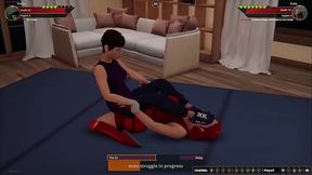 The Ex VS Ruby (Naked Fighter 3D)