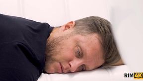 Busty Russian Rims Lucky Studs Ass Till Gushing Cum Explosion