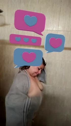 bañito antes de salir a bucar hombre