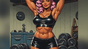 Non-nude Fit Babes Art