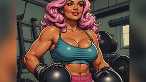 Non-nude Fit Babes Art