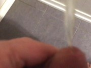 Yellow Morning Piss on my Kitchen Walls and Floor