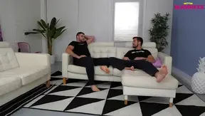 Saturday Night Persuasion: Straight Guy Tries Male–On–Male Action