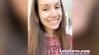 Private pornstar behind the porn scenes life w/ facial creampie flashing sex toy fun pregnancy belly & lots more... - Lelu Love