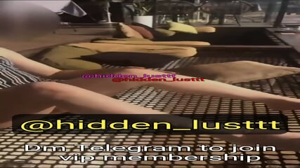New Hiddenlust Smriti jain Goa Beach restaurant nude public place dare contact @hidden_lusttt on telegram