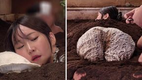 Married Women Trapped in Sensual Sand Massage – Silent Pleasure with Hubby Watching