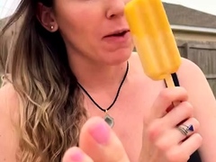 Amateur Foot Fetish Girlfriend Sucks and gives a Footjob