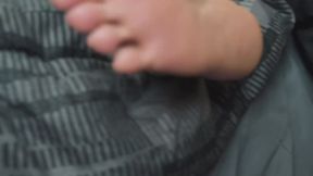 YOUR NOSE BETWEEN MY TOES NOW!