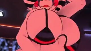 marie bailando con el astounding load