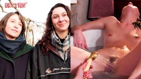 Ersties - Charlie L und Axelle nehmen zusammen ein heißes Bad