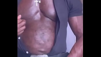 Leather BBC Edging Session Leads to Cum Unloading