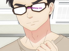 Shy couple fears being caught as he goes all in - HENTAI Uncensored ENG Subbed