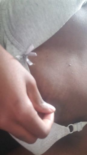 Playing with my nipples   Clip 1