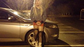 Boy racer car park