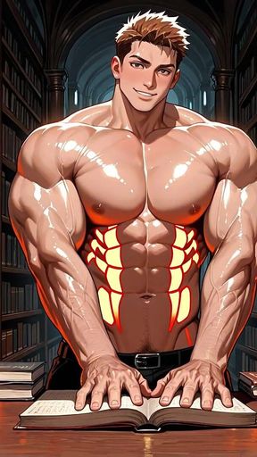 Hairless Muscle Hunks Ai Slideshow