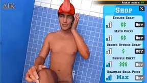 Massive Dik Gameplay – 3D Anime Chick Rides Huge Dick for Intense Orgasm