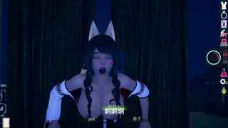 Japan animie cosplay, big boobs, hentai, blowjob