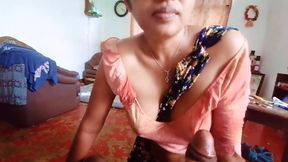 My Sexy Desi Whore Step Sister Said Yes for Me to Record