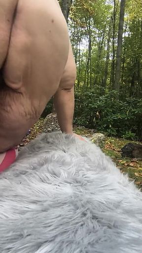May I Eat Your Tight Wet Pussy Mam on That Tree? Naughty Slut Answers Fuck Yes You Can as Long as I Can Cum on Your Dirty Hand?