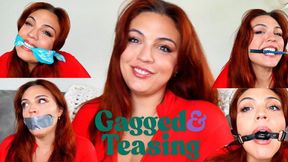Gagged and Teasing