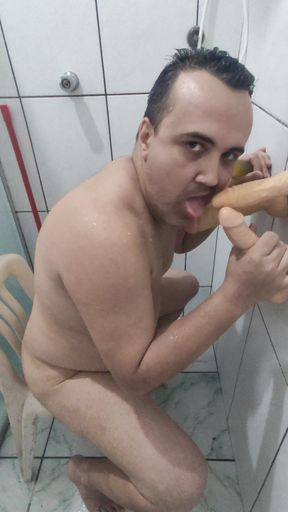 Chubby young naughty sucking and sitting a lot on the