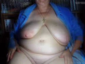 Russian 70+ years old granny Maria from Novosibirsk