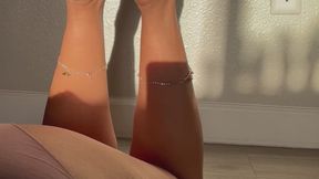 Sun-kissed Legs Calves Soles n Toes JOI