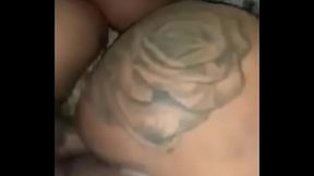 Big dick giving backshots to fat ass