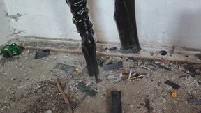 10 inch boots crush toy car