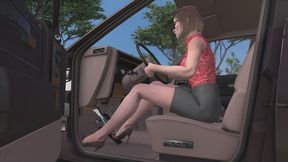1986 Buick Century Cranking Template: Moriah in Stiletto Pumps 1080p