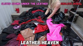 Sensitive Leather Gloves Handjob After Leather Avalanche: Endless Denial
