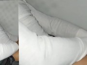 Pineapple in my ass squirting and jacking off in the car very horny fruity freaky Friday big dick bl