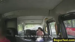 Spex taxi Darling facialized after sucking cock
