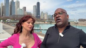 Mrflourish Podcast at Chicago Navy Pier with Guest Adult Superstar Syren De Mer