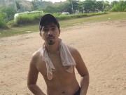 Outdoorn exhibitionist before jerking of check my 0nlyf4n5