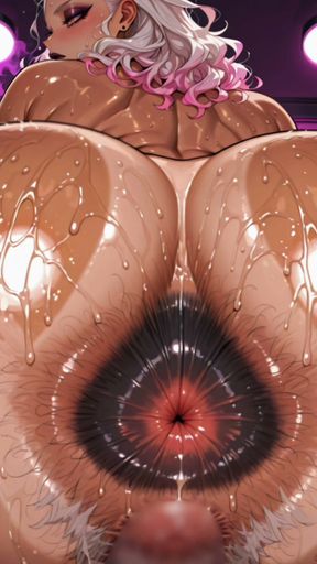 Anal Licking and Shaving &amp; Anime Highlights - Tanned Futanari Gyaru Fetish Play &amp; JOI - (Compilation)