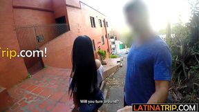 Petite Latina girl enjoys rough fucking after guy enjoyed perfect blowjob