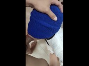 After months without seeing each other, my best friend sucks my cock at his parents' house