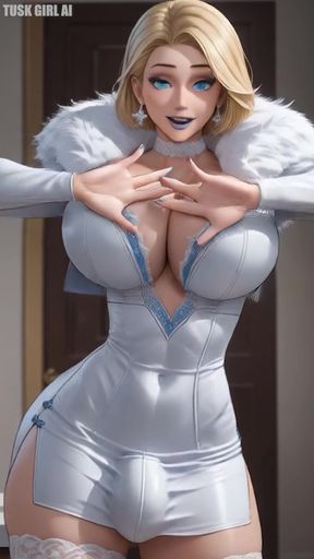 Emma Frost in Marvel SFW AI Video 03