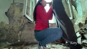 He Brought His Girlfriend To A Scary Abandoned House And Fucked Hard 25 Min With Katty West