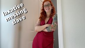 mean domme makes you her panty messing laxative slave