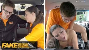 Pixie Little In Cute Teen 18+ And Her Driving Instructor In Real Cheating Sex Romp