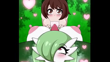 Pkmn trainer futa Gardevoir blowjob