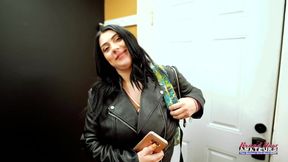 Brandnewamateurs - Curvy Huge Boobs Babe Fucks &amp; Sucks to Stardom!