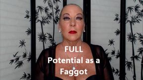 Full Potential as a Faggot Goddess Natasha HD (WMV)