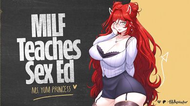 ASMR | Horny MILF Teaches You Sex Ed With Her Body | Roleplay Audio Porn Older Woman Anime Hentai