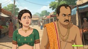 Indian Bhabi with Devar in their villege house
