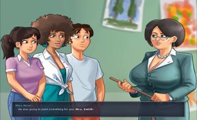 Summertime saga principal suddenly came in