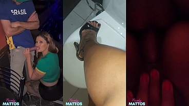 Aventuras da Nick para gozar com celular na mão - Gozando na balada, com amigos, na rua e no motel sentando e mamando gostoso