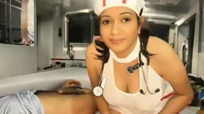 Fake Hospital Sex- Big Dick Patient Seduce and Fucked by Nurse Girl